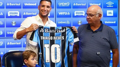 Thiago Neves deixou muito a desejar – Foto: Lucas Uebel/Grêmio.