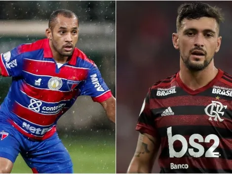 Fortaleza e Flamengo ficam no empate sem gols em partida que contou com lance bizarro