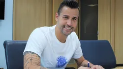 Fábio renovou com a Raposa. Foto: Daniel Hott/Cruzeiro