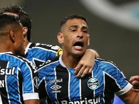 Renato se encanta com Diego Souza, mas já mira novo atacante no Grêmio
