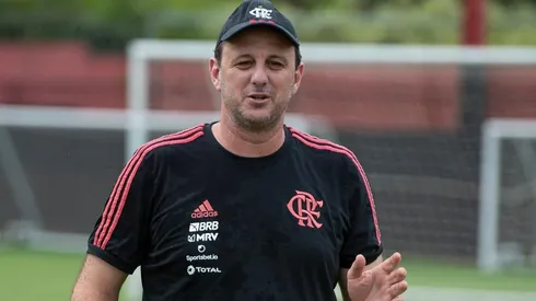 Ceni durante treinamento — Foto: Alexandre Vidal / Flamengo