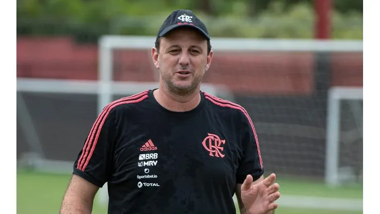 Ceni durante treinamento — Foto: Alexandre Vidal / Flamengo