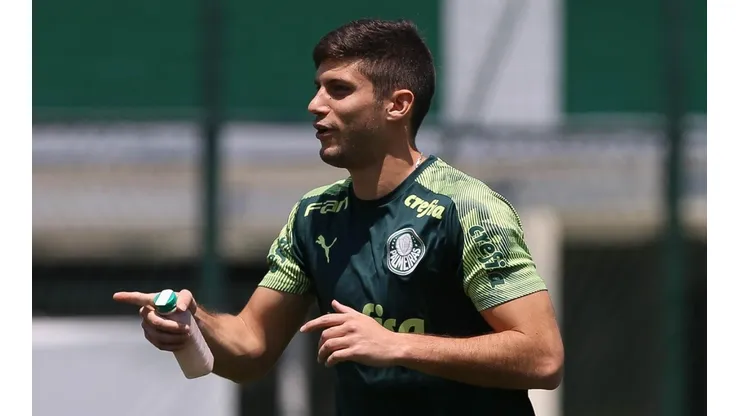 Benjamín Kuscevic pode ser novidade na defesa. Cesar Greco/Palmeiras