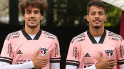 Igor Gomes e Diego Costa estão incluídos na lista de jovens que podem ser negociados em 2021 - Foto: Rubens Chiri/SPFC.