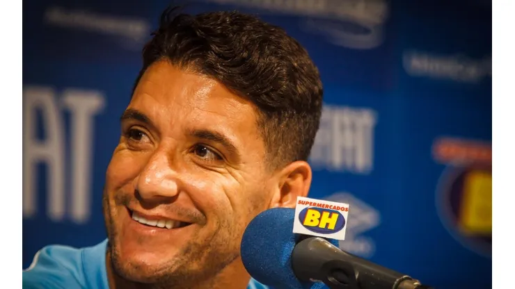 Thiago Neves nos tempos de Cruzeiro — Foto: Vinnicius Silva/Cruzeiro