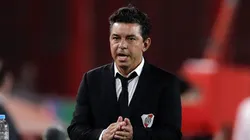 Gallardo é um dos grandes ídolos do River — Foto: Getty Images