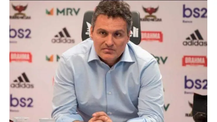 Spindel é braço direito do Braz — Foto: Alexandre Vidal / Flamengo