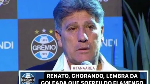 Nação enlouquece na web com nova surra de Renato Gaúcho e tira onda