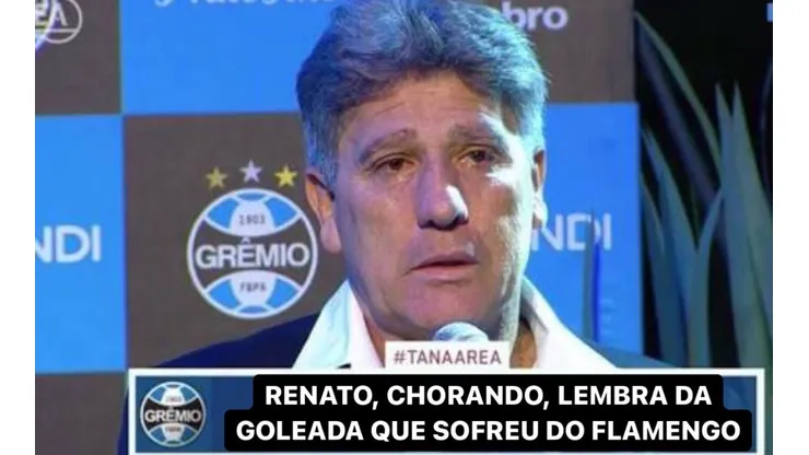 Nação enlouquece na web com nova surra de Renato Gaúcho e tira onda