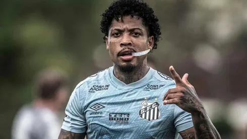 Marinho é o principal destaque do Peixão — Foto: Ivan Storti/Santos FC