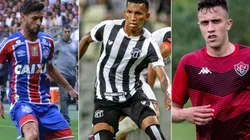 Montagem / Fotos:Marcelo Malaquias/EC Bahia / Stephan Eilert/cearasc.com e Letícia Martins/EC Vitóri