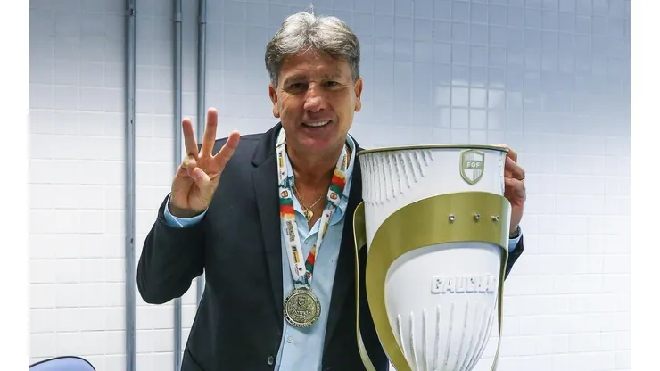 Renato acredita na possibilidade de título do Tricolor - Foto: Lucas Uebel/Grêmio.