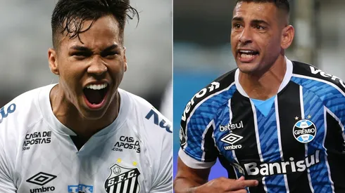 Santos x Grêmio fazem confronto decisivo pela Libertadores nesta quarta (16)