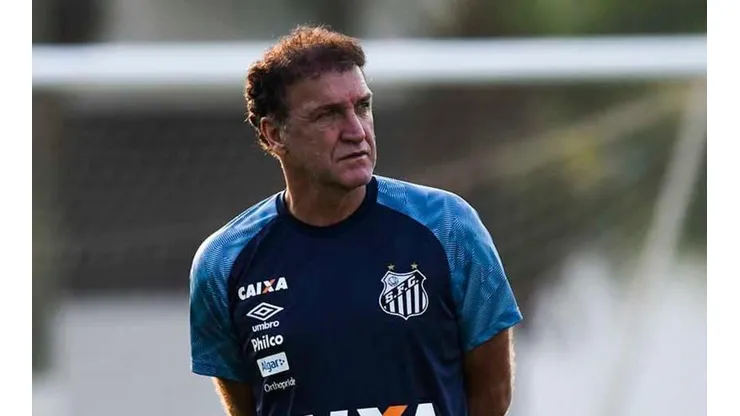 Cuca tem carta branca na Vila Belmiro — Foto: Ivan Storti/Santos FC