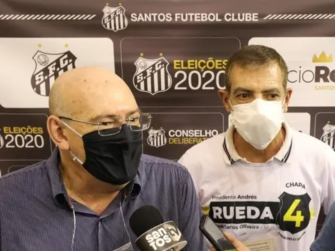 Rueda define futuro de Robinho no Santos