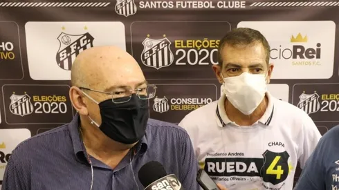 Rueda define futuro de Robinho no Santos