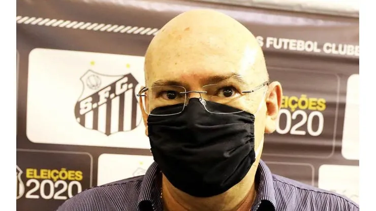 Rueda é o novo presidente do Peixe — Foto: Pedro Ernesto Guerra Azevedo/Santos FC