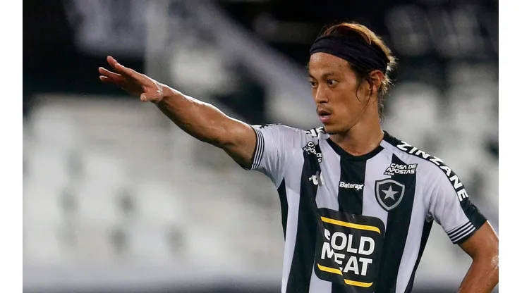 Honda não vem conseguindo render. Vitor Silva/Botafogo