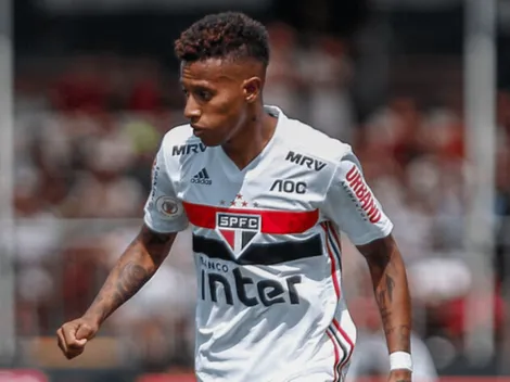 Com Tchê Tchê no banco, São Paulo está escalado contra o Corinthians