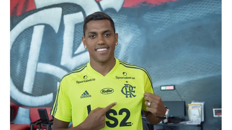 Pedro Rocha está sem espaço no Fla — Foto: Alexandre Vidal / Flamengo