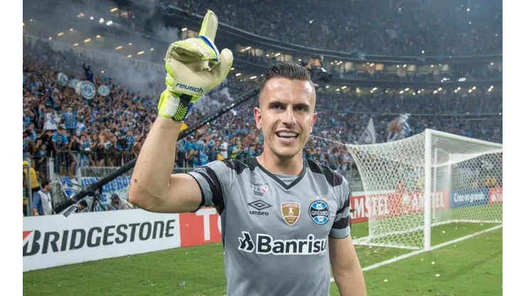 Grohe foi grande destaque no título da Libertadores - Foto: Lucas Uebel/Grêmio.