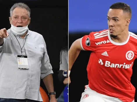 Abel Braga vira 'escudo' de Peglow contra críticas no Inter