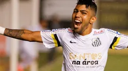 Gabigol na época do Santos — Foto: Getty Images