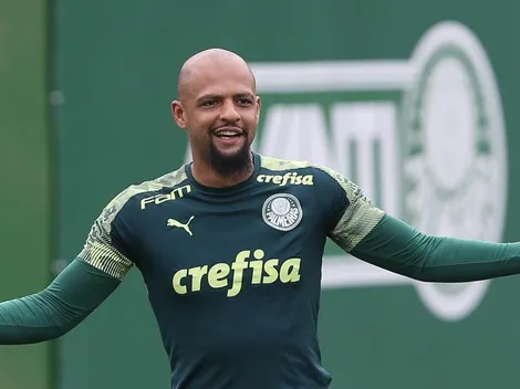 Felipe Melo vai à loucura com arbitragem em jogo do Palmeiras