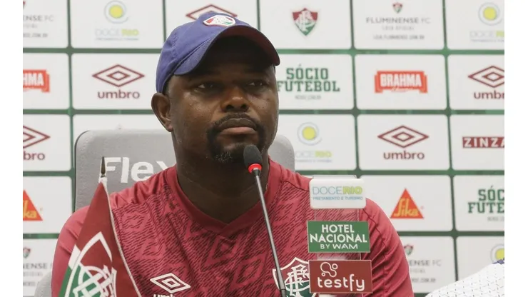 Marcão foi efetivado no Flu. FOTO: LUCAS MERÇON / FLUMINENSE F.C.