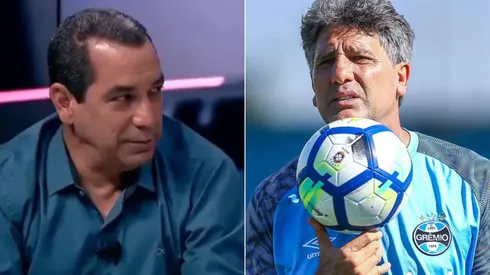 Montagem / Fotos: Reprodução e Foto: Lucas Uebel/Grêmio/Divulgação