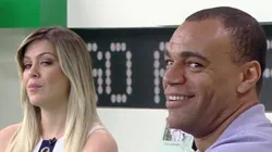 Renata deixou claro seu desejo pelo atacante que pertence ao Verdão - Foto: Reprodução/Jogo Aberto/Band.