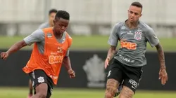 Cazares e Luan só atuaram uma vez juntos por opção de Mancini - Foto: Rodrigo Coca/Corinthians.