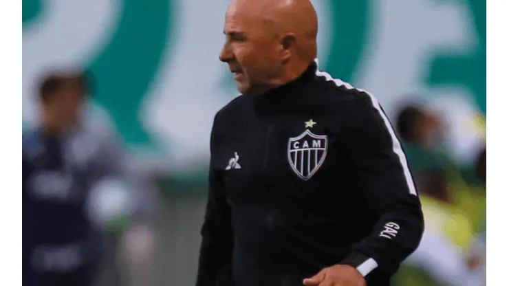 Sampaoli terá desfalque no Galo. Crédito: Divulgacao/Atlético