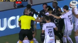 Briga generalizada marcou confronto decisivo entre Santos x LDU