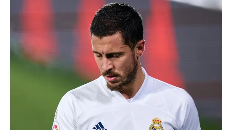 Hazard está em baixa no Real — Foto: Getty Images