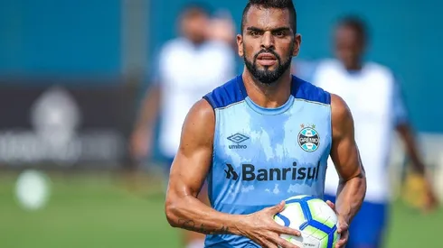 Maicon estava fora por lesão - Foto: Lucas Uebel/Grêmio.