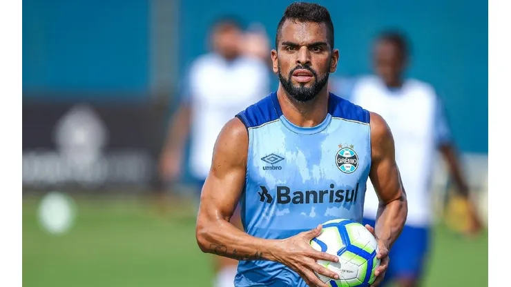Maicon estava fora por lesão - Foto: Lucas Uebel/Grêmio.