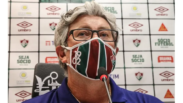 Odair desabafa sobre surto de Covid e elogia elenco do Fluminense