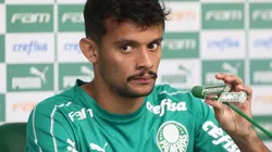 Scarpa vinha substituindo Viña na lateral do Verdão - Foto: Cesar Greco/Palmeiras.
