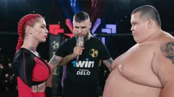 Youtuber de 240 kg foi nocauteado por lutadora de 63 kg