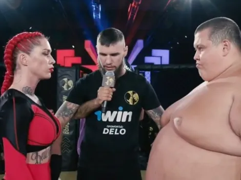 MMA: Lutadora de 63 kg nocauteia youtuber de 240 kg e causa furor nas redes sociais