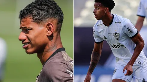 Montagem/Fotos: Bruno Cantini/Atlético/Divulgação e Pedro Souza/Atlético/Divulgação