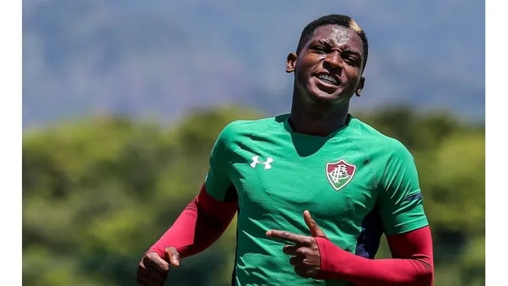 Yony González atualmente joga pelo Los Angeles Galaxy. Fluminense / Divulgação