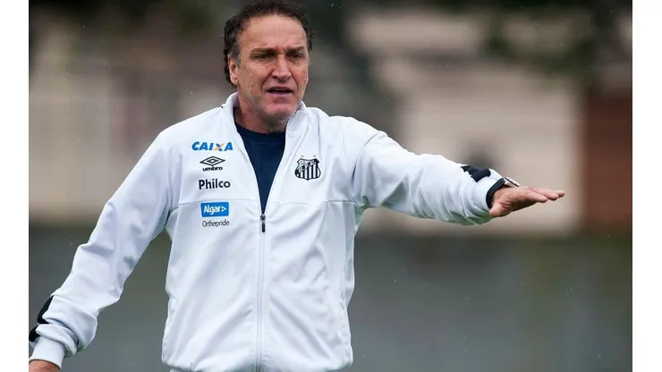 Cuca faz um ótimo trabalho no Peixe— Foto: Ivan Storti/Santos FC