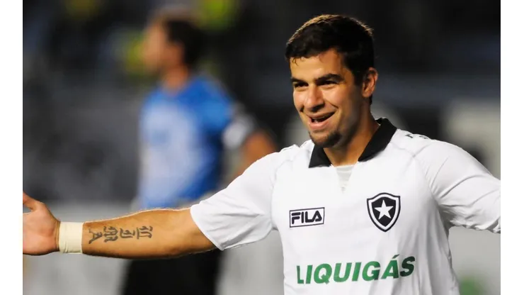 André Lima, nos tempos do Fogão, em 2009 — Foto: Getty Images