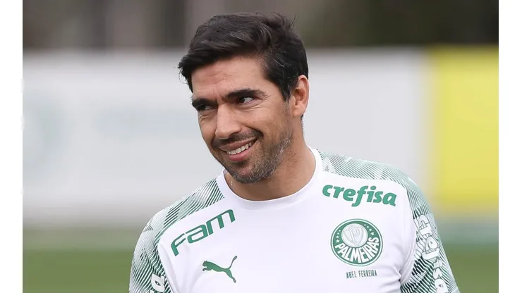 Abel Ferreira rasgou elogios ao atacante. Cesar Greco/Palmeiras