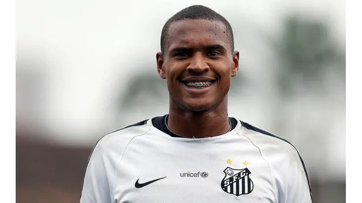 John vive grande fase no Peixão — Foto: Pedro Ernesto Guerra Azevedo/ Santos FC