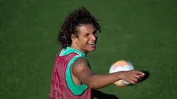 Arão em ação pelo Mengão — Foto: Alexandre Vidal / Flamengo