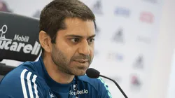 Médico atualiza situação de Pedro. Foto: Alexandre Vidal / Flamengo