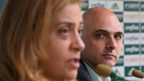 Confraternização de Leila não caiu bem para a oposição - Foto: Cesar Greco/Palmeiras.